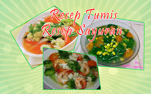 Resep Sayuran & Tumis Offline Screen 2