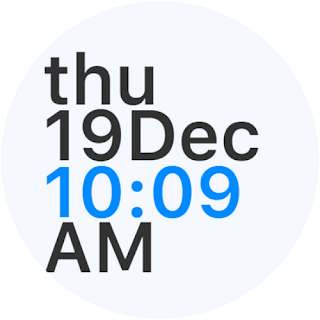Text Watch Face