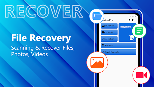 Android application Recover Files - Restore All screenshort