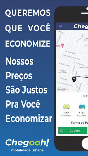 Chegooh! Passageiro Economize Screen 3