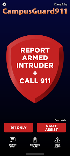 Android application CampusGuard911 screenshort