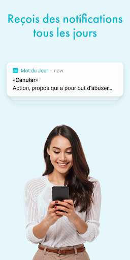 Android application Mot du jour — Dictionnaire screenshort
