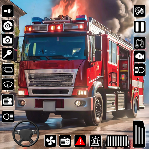 Fire Truck 3D Games Truck Game