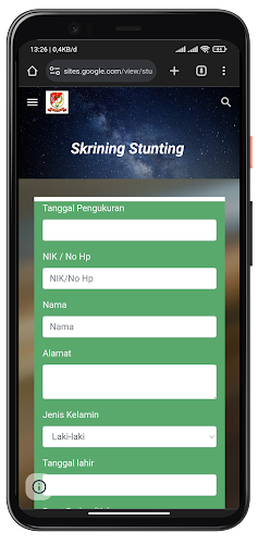 Android application DEPIKA RSPAD STUNTING screenshort