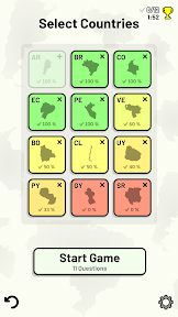 South American Countries Quiz screenshot