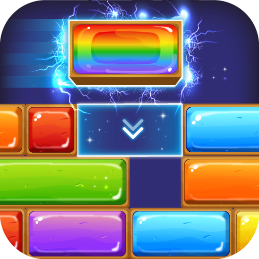 Jewel Sliding - Drop Puzzle logo