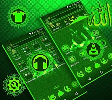 screenshot of Allah Launcher Theme