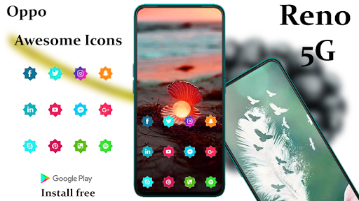 OPPO Reno 10 Launcher & Themes Screen 3