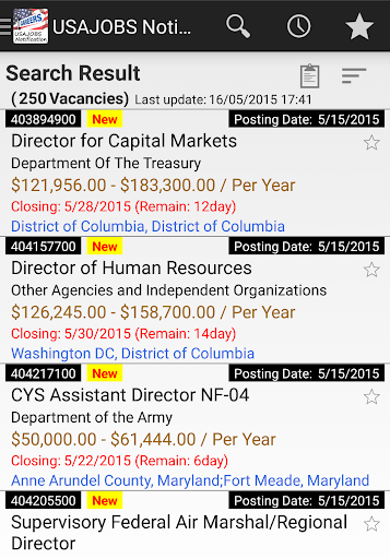 USA Jobs Notification Screenshot 2 - AppWisp.com