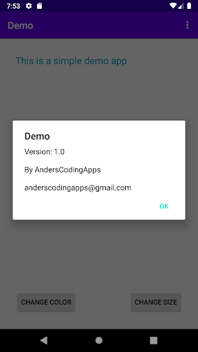 Demo Screen 2