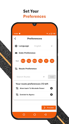 Android application Kabba Driver screenshort