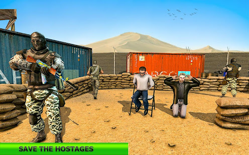 Real Terrorist Shooting Games: Gun Shoot War