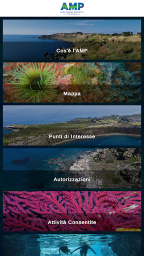 Android application AMP Capo Milazzo screenshort