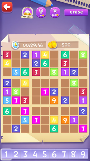 Android application Sudoku Classic Offline Puzzle screenshort
