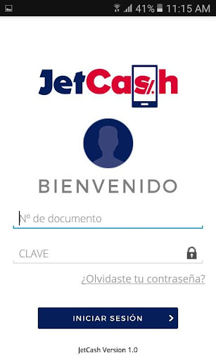 JetCash Screen 2