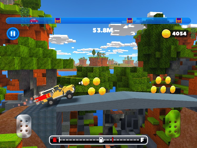 Screenshot 25 Blocky Rider: Roads Racing android