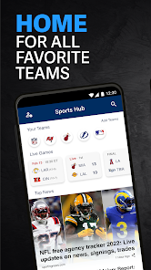 SportsHub: Scores & Wallpapers screenshots 1