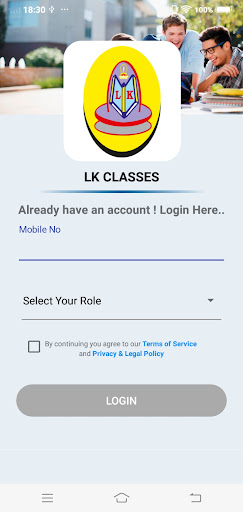 LK CLASSES Screen 3