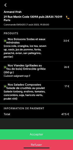 Mangercacher pour les pros Screen 2