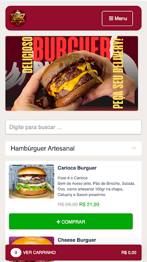 Gr Grill Hamburgueria Screen 2