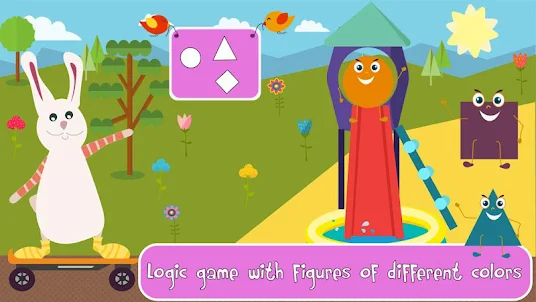 Shapes and colors for Kids