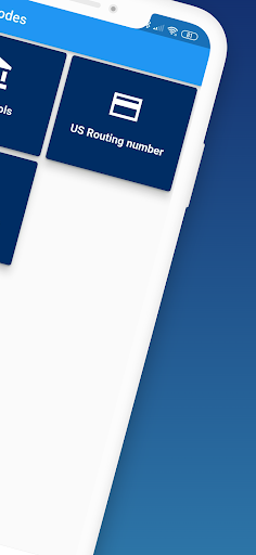 Bank Codes - US Routing, IBAN Screen 2