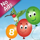 Balloon Pop and Learn for kids icon