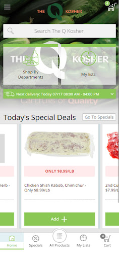Screenshot of THEQKOSHER