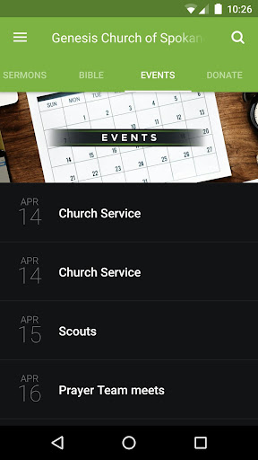 Spokane Valley Genesis Church Screen 3