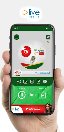 Android application Jaraguar FM Gospel screenshort