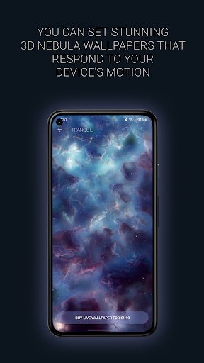 Nebulae - Live Wallpapers Screen 3