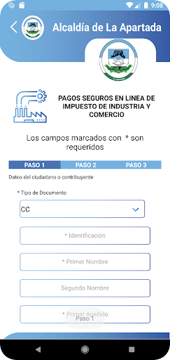 Trami App La Apartada Screen 2