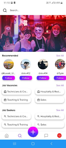 Snapzter - Local Social App Screen 2