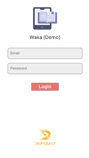 Android application Waka Books Management screenshort
