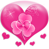 Theme Love Pink GO Launcher EX icon
