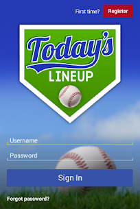 Today’s Lineup – Baseball 1