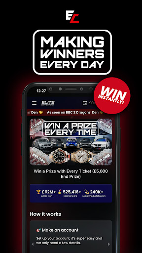 Android application Elite Competitions screenshort
