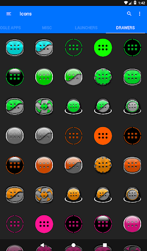 Oreo Purple Icon Pack