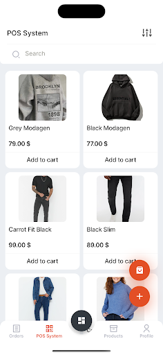 Android application Otlub Seller screenshort