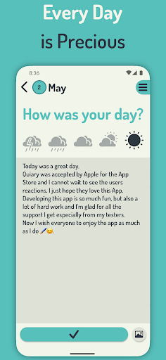 Quiary - Your private journal Screen 2