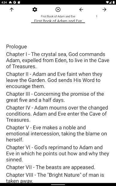 Screenshot 4 Book of Adam and Eve android