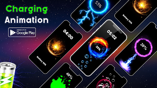Android application Charging Show On Mobile Screen screenshort