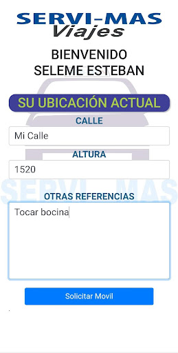 SERVI-MAS Viajes Screen 2