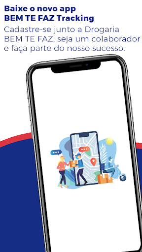 Android application BEM TE FAZ Delivery Tracking screenshort