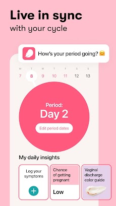 Flo（フロー）月経管理アプリ。排卵日予測や体調管理に。のおすすめ画像1