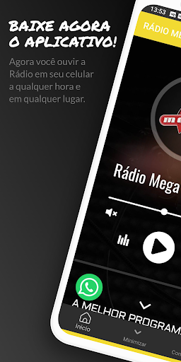 Android application Rádio Mega Mix screenshort