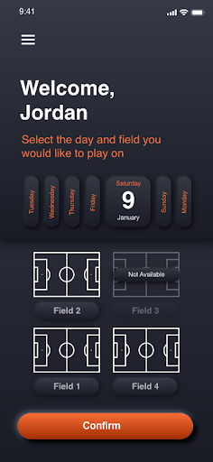 Canadian Soccer Club Screen 2