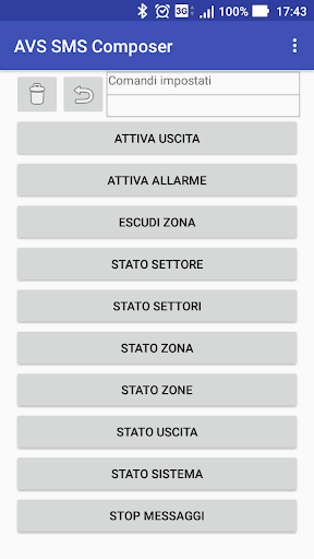 Android application AVS SMS Composer screenshort