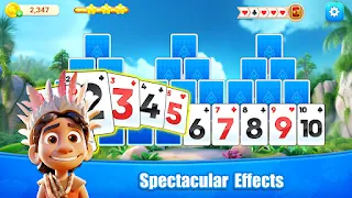 Solitaire TriPeaks Banana - Screenshot 1