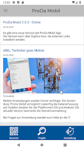 Captura de Pantalla 1 ABEL ProDa Mobil android